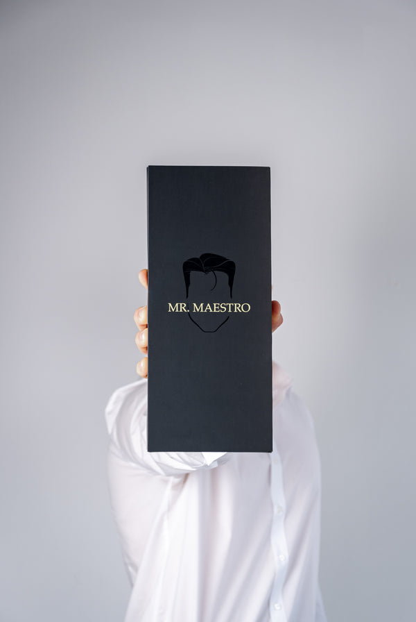 Férfi arcápolási szett, előlapi nézet.